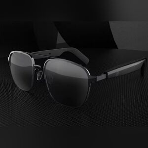 NWT DMES Smart Audio Sunglasses Bluetooth Open Ear Calls Translation Black